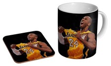 LA Lakers Kobe Bryant - Coffee / Tea Mug And Coaster Gift Set