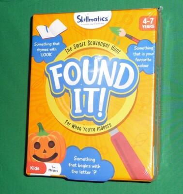 Skillmatics Found IT - Kinder Schnitzeljagd Kartenspiel - Alter 4-7