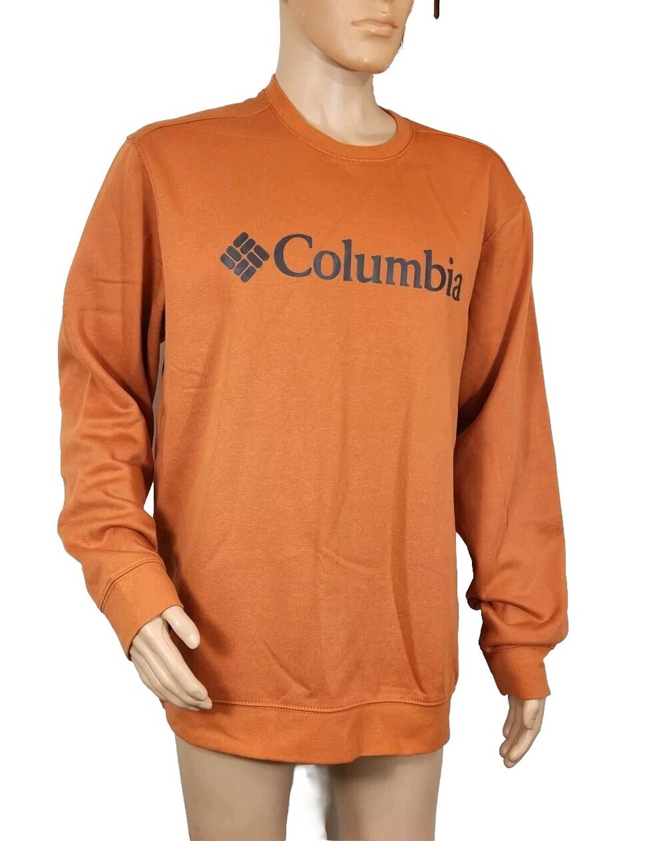 Columbia Men's Sweatshirt Size XL Trek Logo Crew Neck Cotton