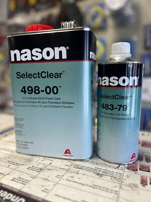 Nason Selectclear 498-00 2k Urethane Multi-panel Clear for