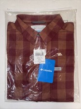 Men's Columbia Vapor Ridge III Long Sleeve Shirt, Plaid, sz: Medium