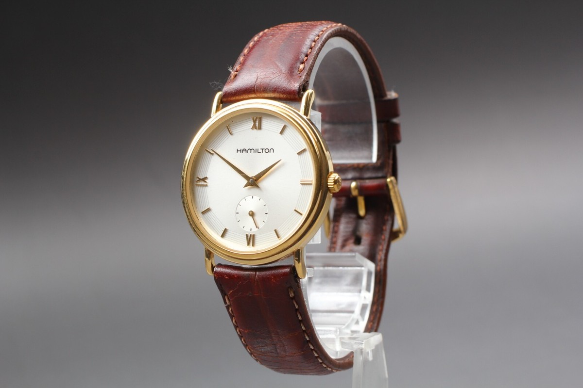 Near MINT] Hamilton 6210 Registered Edition Men's Quartz Watch