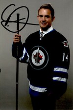 Chase De Leo Signed 4x6 Photo Winnipeg Jets / Anaheim Ducks