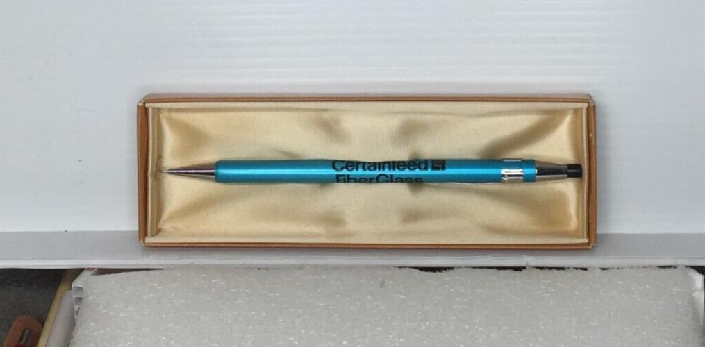 Autopoint Mechanical Pencil Pointer Advertising Certainteed Insulation