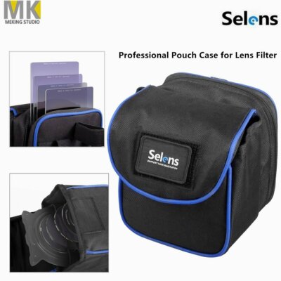 Selens 8 Slots Professional Pouch Case for Lens Filter UV CPL ND Filter Holder