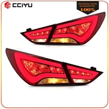 Full LED Taillights For 2011-2014 Hyundai Sonata Rear Brake Tail Lights Lamp