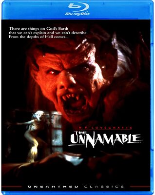 THE UNNAMABLE New Sealed Blu-ray HP Lovecraft