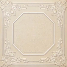 Glue Up Ceiling Tiles Easy Installation R32 Champagne White Painted SUPER SALE!!