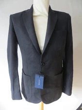 GANT STRUTURED FLANNEL BLAZER JACKET SIZE 36 NEW WITH TAG