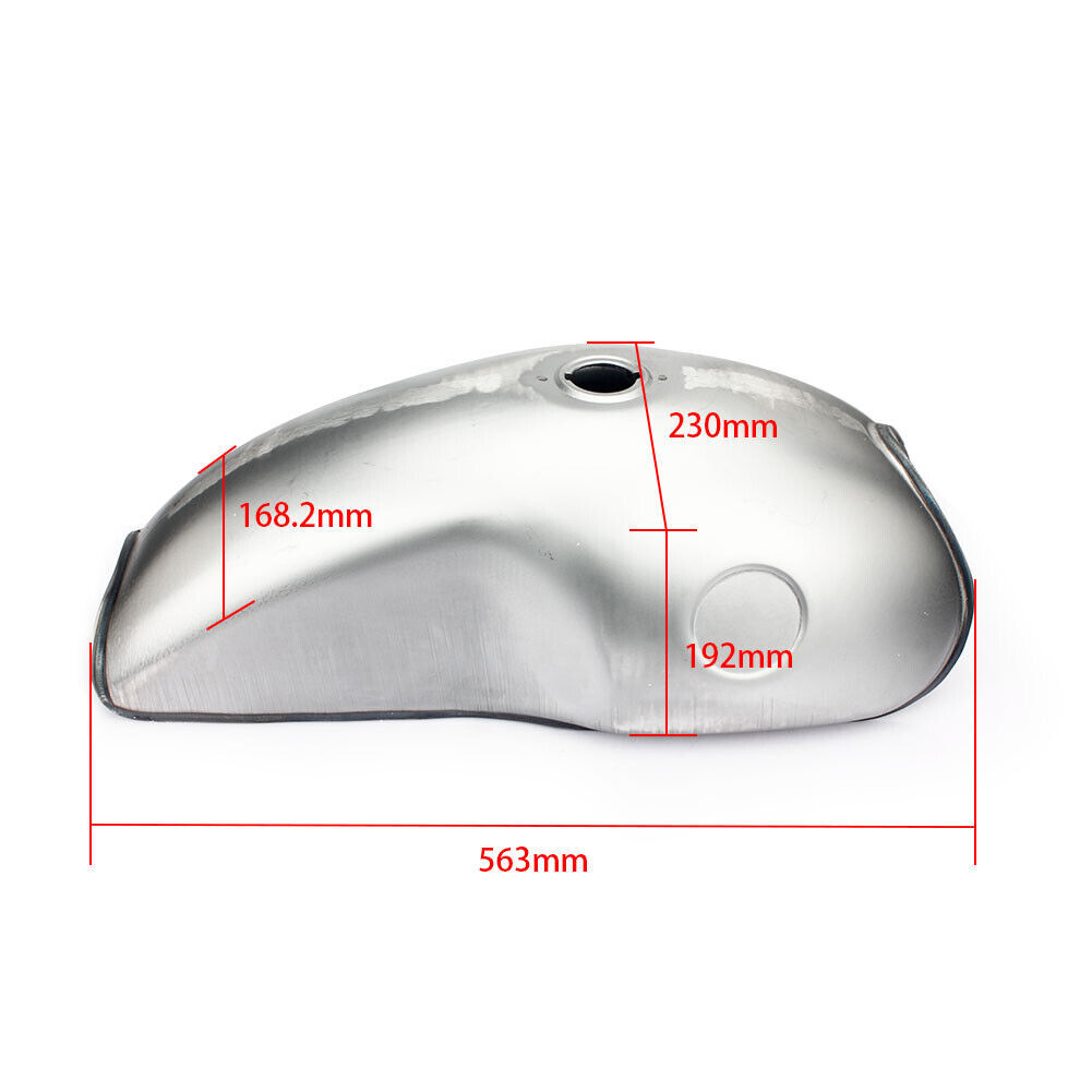 10L 2.6 Gal Universal Homemade Cafe Racer Gas Fuel Tank for HONDA
