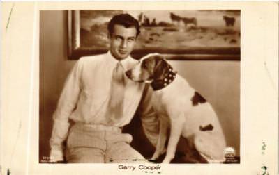 CPA AK GARRY COOPER. Ross Verlag 5138/2 Film Star (601724)