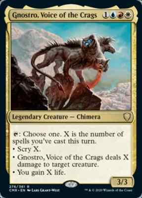 Gnostro, Voice of the Crags x1 1x Commander Legends NM MTG