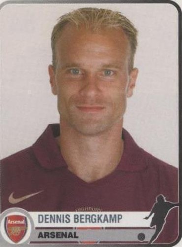 1998 PANINI (HOLLAND) WORLD CUP WK 98 No.70 [ DENNIS BERGKAMP