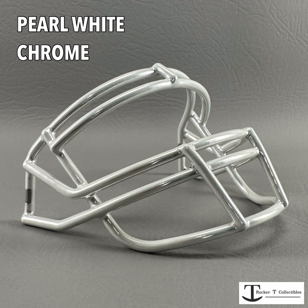 Chrome Schutt ROPO Custom XP Mini Helmet Facemask Red Gold Blue