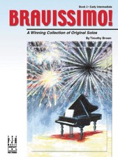 BRAVISSIMO BOOK 3 EARLY INTERMEDIATE PIANO WINNING COLLECTION OF ORIGINAL SOLOS