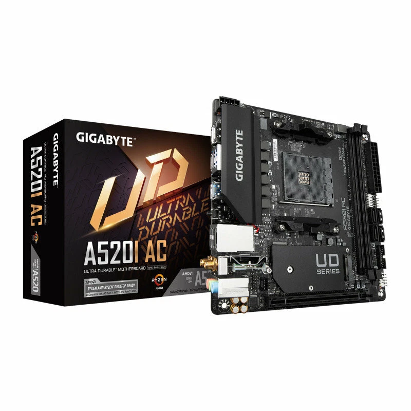 Gigabyte AMD Ryzen A520 AM4 Mini ITX Motherboard 4719331809867 eBay