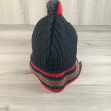 Wigwam Winter Cap Mens OSFM Black Red Orange Blue Beanie Style Made In USA