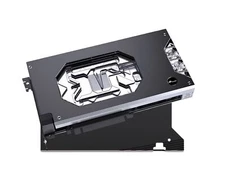 Bykski Armored End Port GPU Water Block with Backplate For ASUS TUF GeForce R...