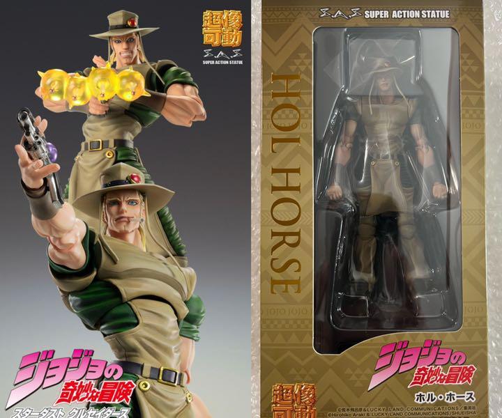ジョジョの奇妙な冒険 THE WORLD & HOL HORSE フィギュア JoJo's Bizarre Adventure Action figure Emperor Hol Horse