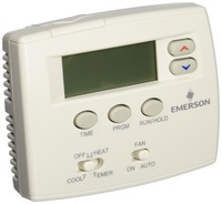 Emerson 1f82-0261 2 Programmable Heat Pump Thermostat Blue on sale Emerson 1f82-0261 2 Programmable Heat Pump Thermostat Blue on sale