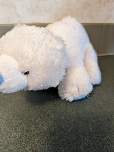 Ganz Webkinz Arctic Polar Bear Plush Stuffed animal White Blue nose and feet 9in - Picture 2 of 10