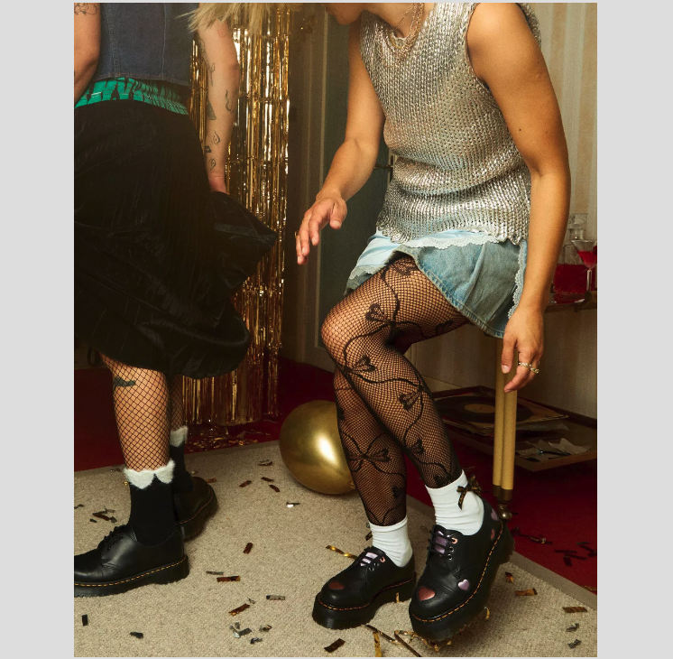 Dr. Martens 1461 Quad Heart ❤️ Platform Derby/ Oxford MSRP