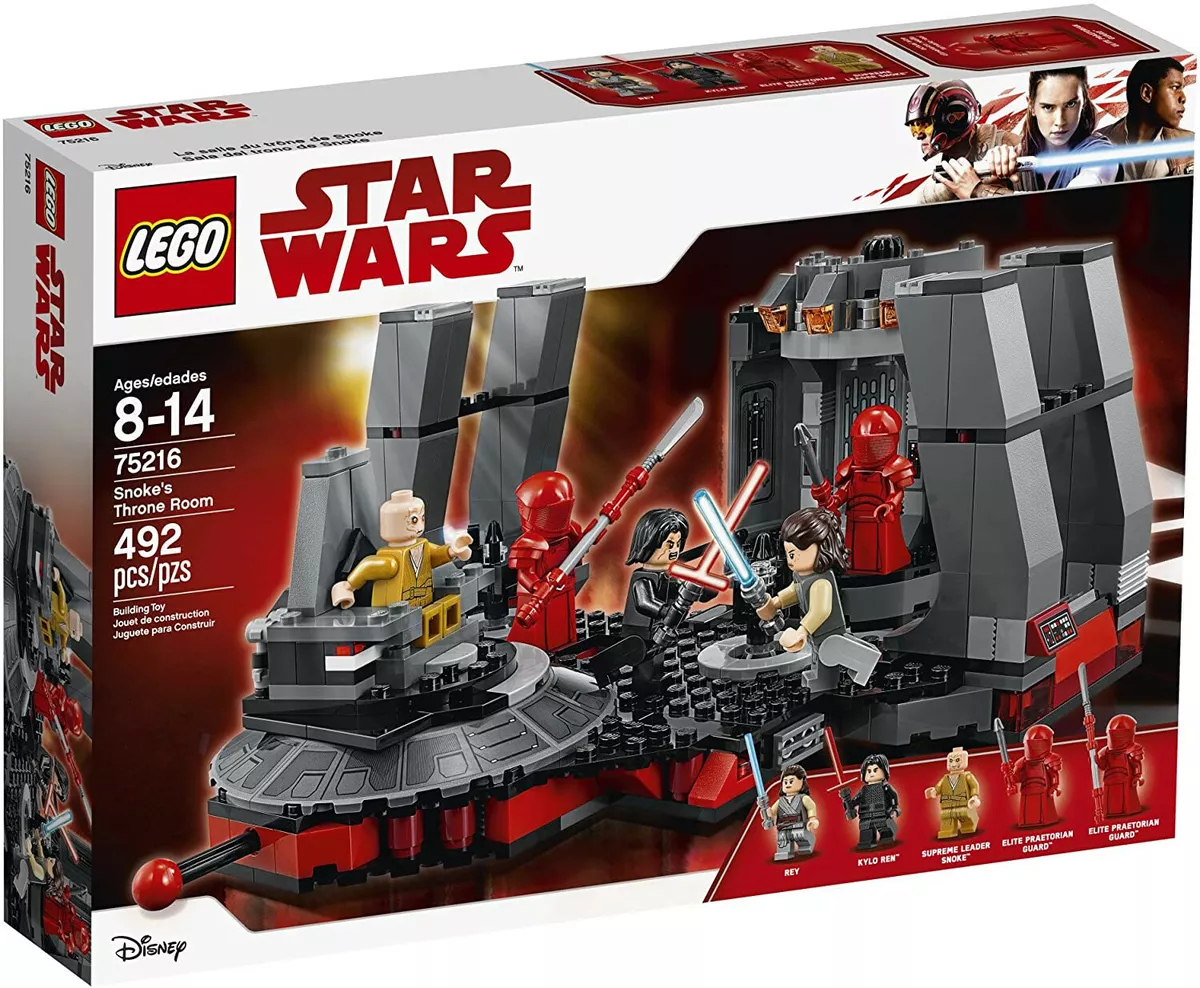 Snoke's Throne Room The Last Jedi Lego #75216 New & Sealed (Discontinued)