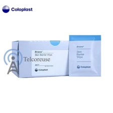 Coloplast 120215 Brava Skin Barrier Wipes Skin Care 1 Box 30ct NEW / SEALED