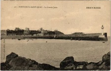 CPA PORTRIEUX-St-QUAY - La Grande Jetée (104039)