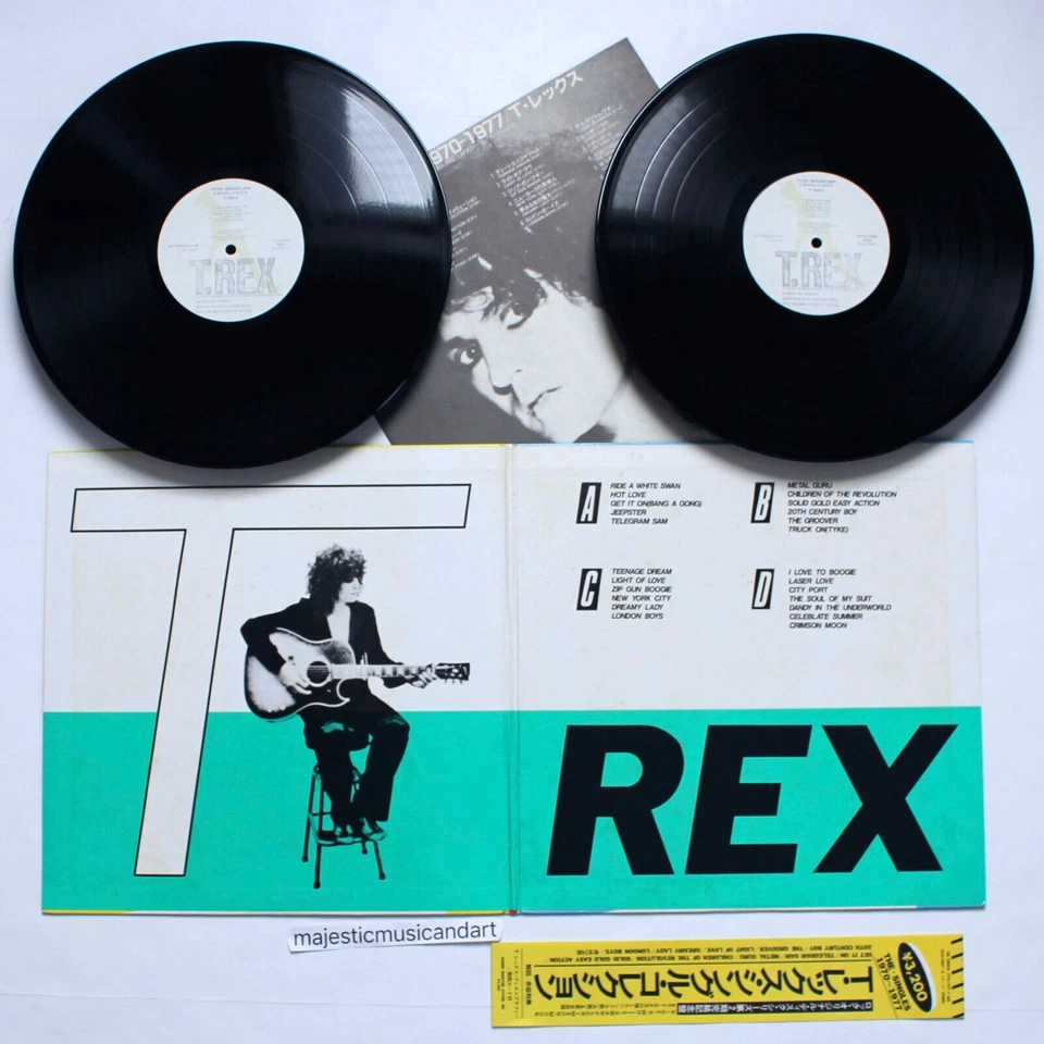 T REX VINYL LP WARHOL STYLE POP ART COVER N.MINT T.REX T-REX RARE - Image 4 of 4