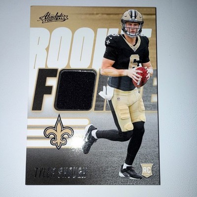 Panini 2025 Absolute Tyler Shough Rookie Force #RF-TSH Saints Rookie Memorabilia