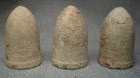 Lot of 3 Dug Civil War Starr Bullets from LaGrange, TN