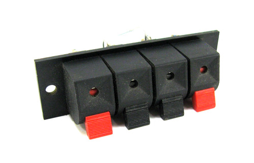 YAMAHA CR-800 VINTAGE RECEIVER PART SPEAKER TERMINALS JACKS 1 OF 2