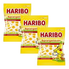 Haribo Spiegeleier Fruchtgummi mit Schaumzucker Ostern 175g (3er Pack)