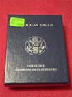 2012-W UNCIRCULATED American Silver Eagle Dollar.  ASE.   OGP & COA    #MF-3752