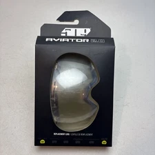 509 Aviator 2.0 Fast Swap Anti Fog Scratch Goggle Lens Chrome Mirror Yellow Tint