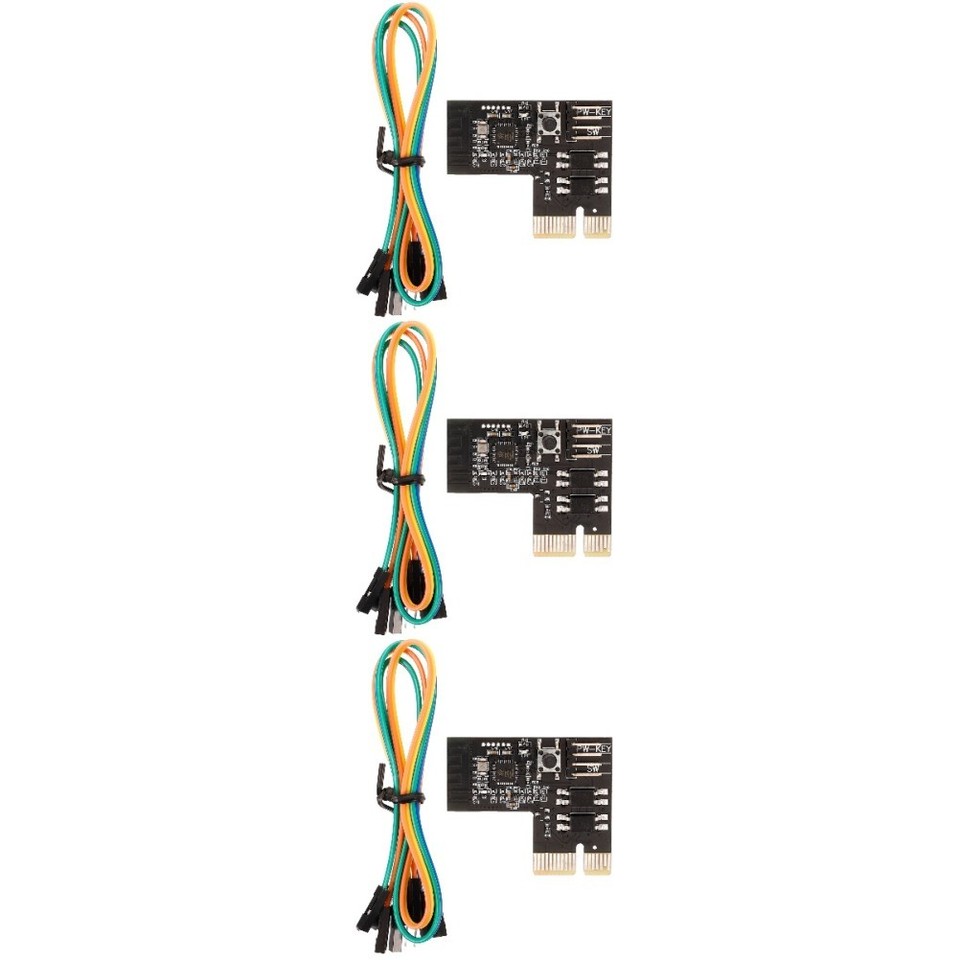 3Pcs Remote Power Button Card for Pc Industrial Control Multi | eBay ...