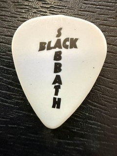 GEEZER BUTLER / BLACK SABBATH / VIP TOUR GUITAR PICK