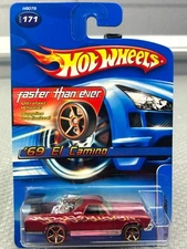 2005 Mattel Hot Wheels '69 EL Camino Faster Than Ever Diecast Metal Racing Car
