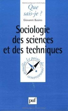 Sociologie des sciences et des techniques von Busin... | Buch | Zustand sehr gut