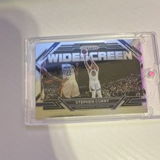 Panini 2022-23 Prizm Stephen Curry Widescreen Insert #4 Golden State Warriors