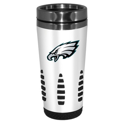 Philadelphia Eagles NFL Reisebecher 475 ml Edelstahl mit 3D-Gummigriff