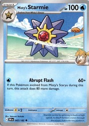 Misty's Starmie 047/182 Destined Rivals