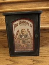 DR. DANIELS' VETERINARY WALL HANGING CABINET WITH SHELVES - Black