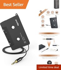 Durable Cassette to Aux Adapter for Vintage Music Lovers, Stylish  Tangle-Free
