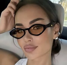 Vintage Cat Eye Sunglasses Women 2025 Fashion Sun Glasses Trendy Shades UV400
