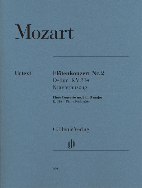 Concerto for Flute and Orchestra D major KV 314 Piano reduction with solo part f