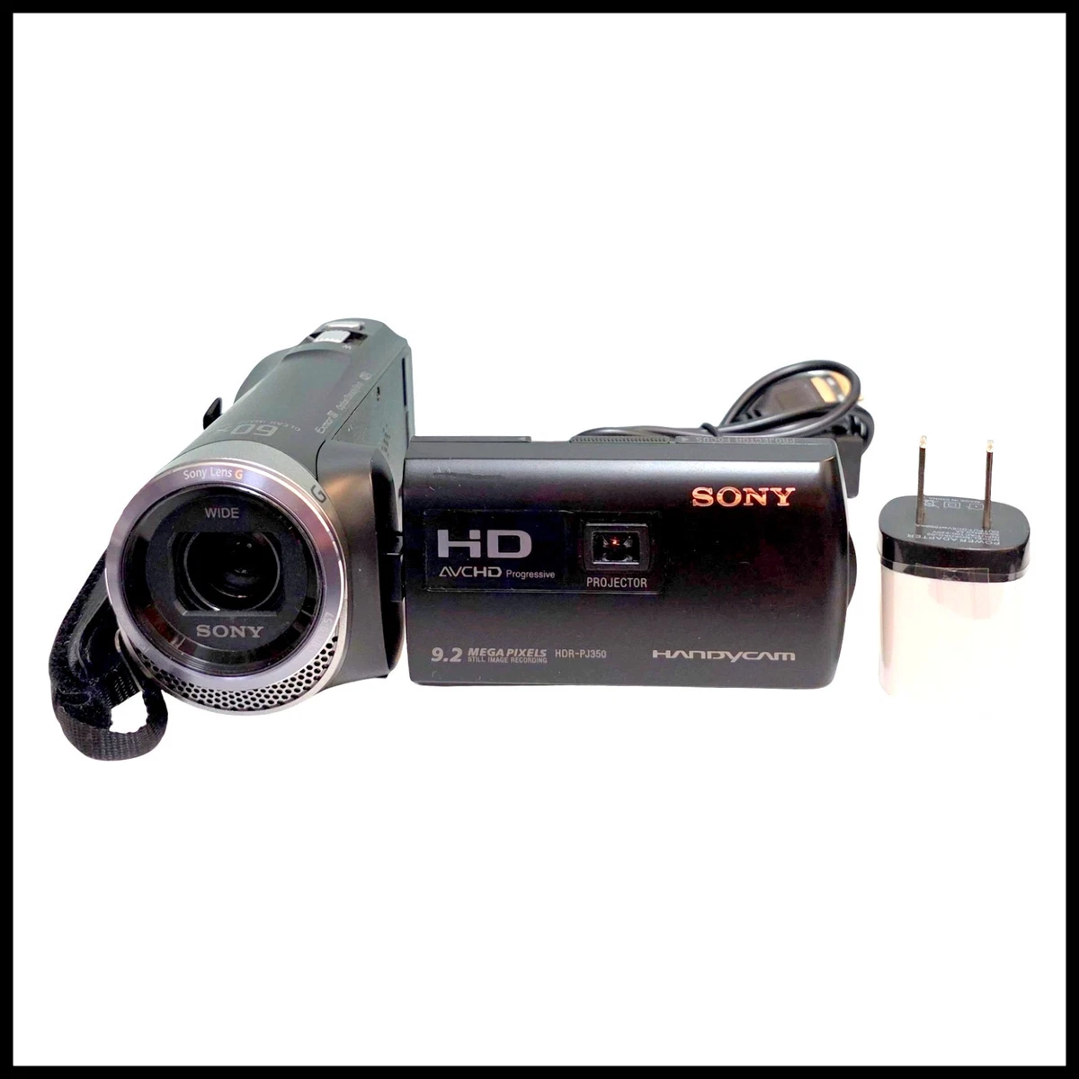 Projector Sony 60x Camera Sony DCR-SX40 Camcorder GB Handycam