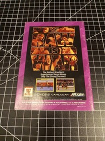 Monster Truck Wars - Sega Game Gear GameGear - Instruction Manual Booklet