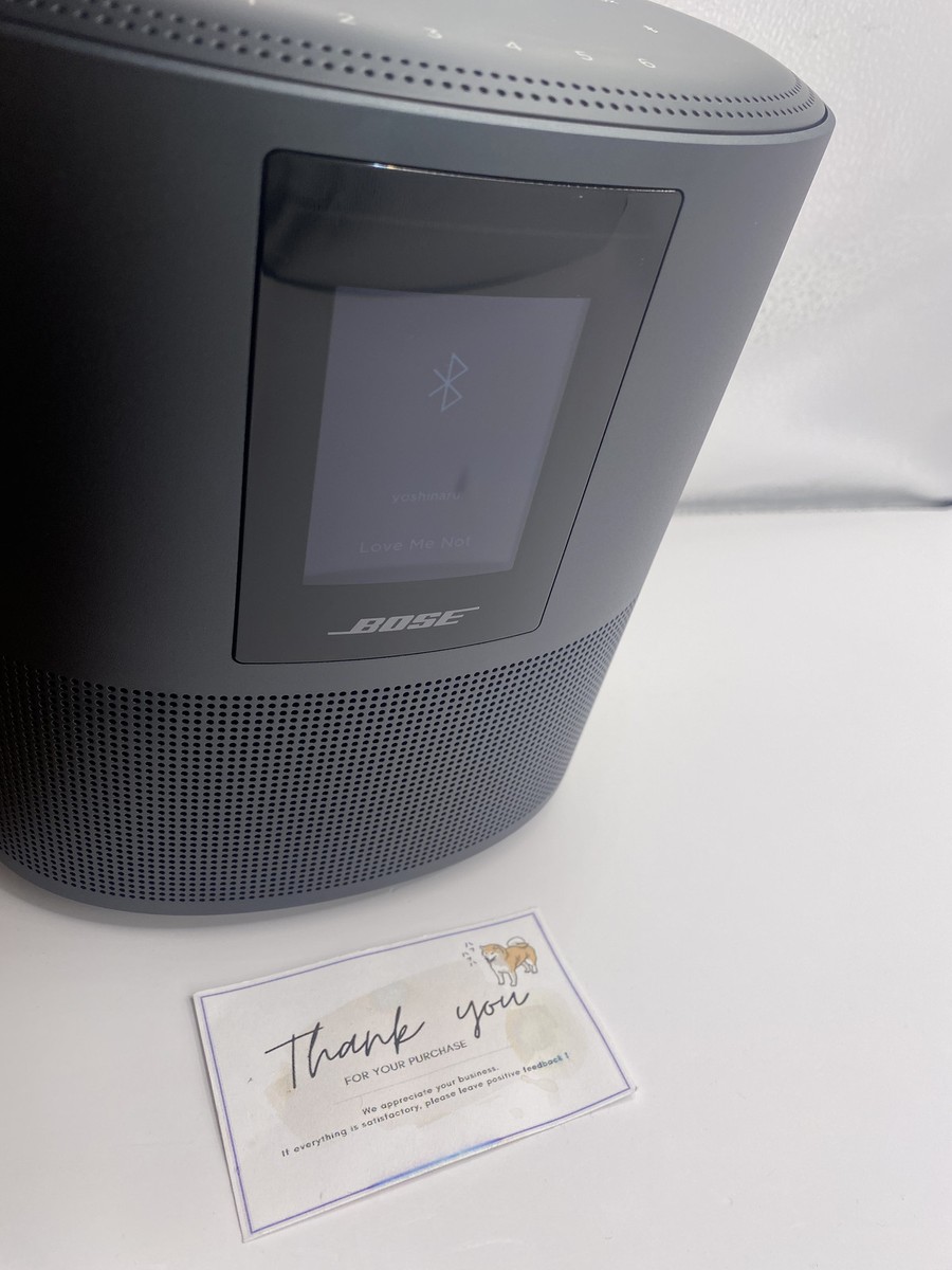 BOSE Home Speaker 500 Wi-Fi Bluetooth Alexa Triple Black
